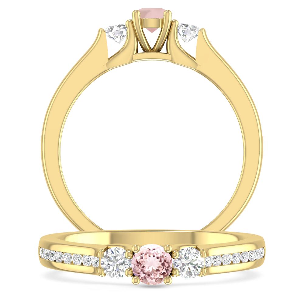 Yellow Gold - Morganite