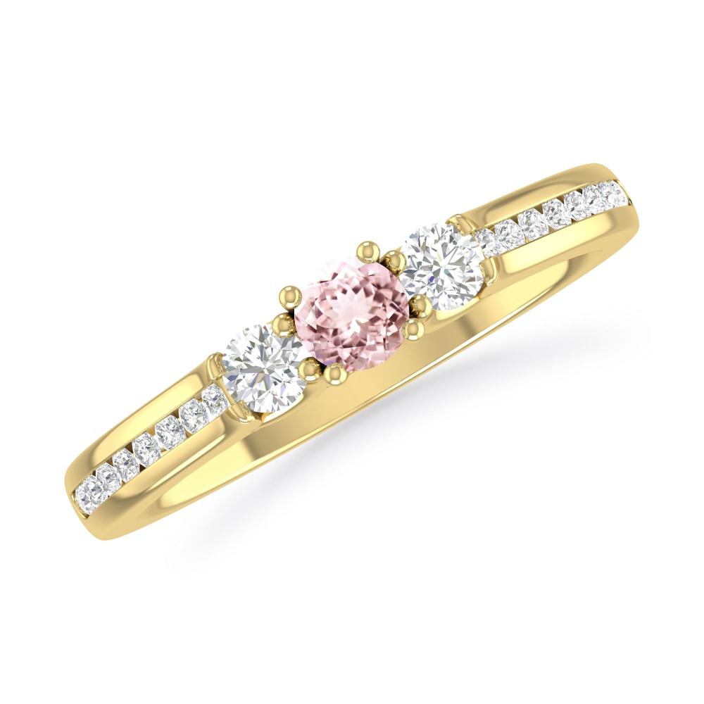 Yellow Gold - Morganite