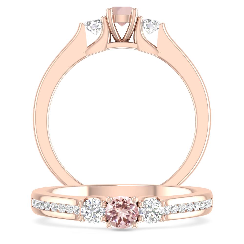 Rose Gold - Morganite