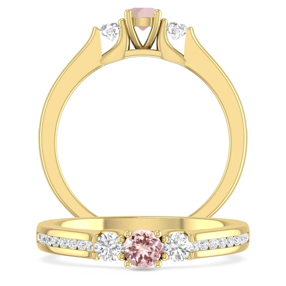 Yellow Gold - Morganite