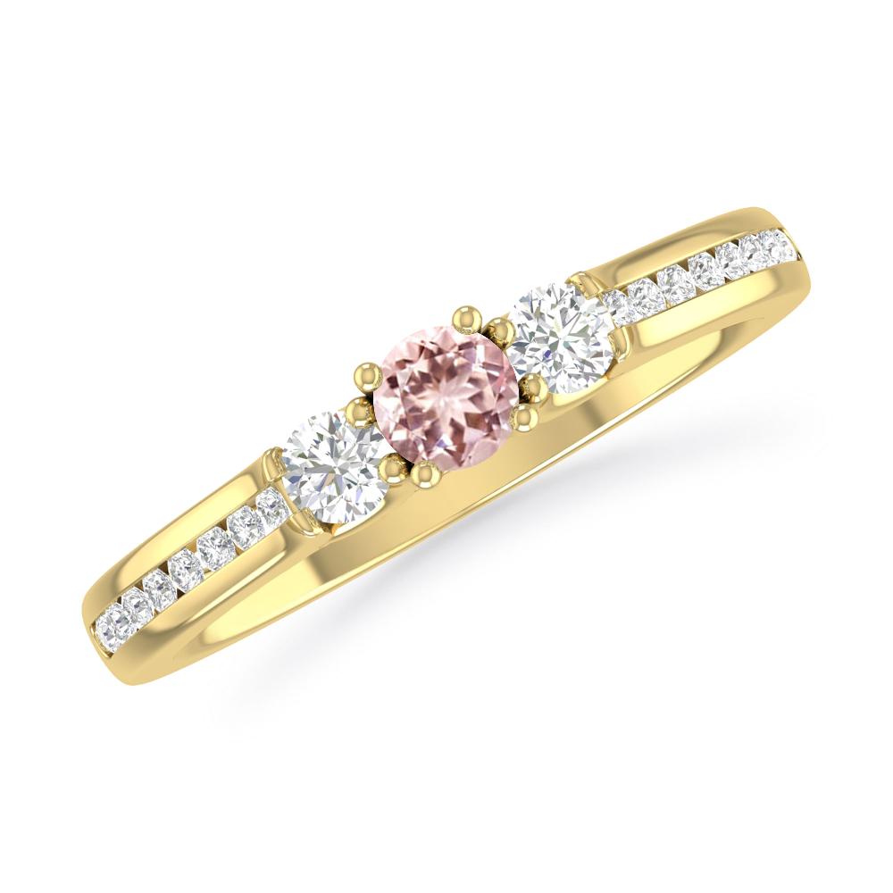 Yellow Gold - Morganite