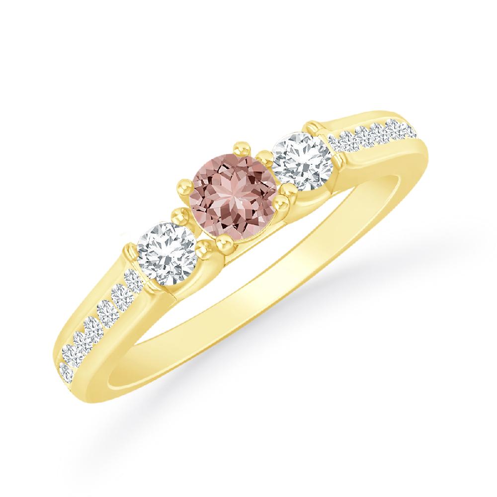 Yellow Gold - Morganite