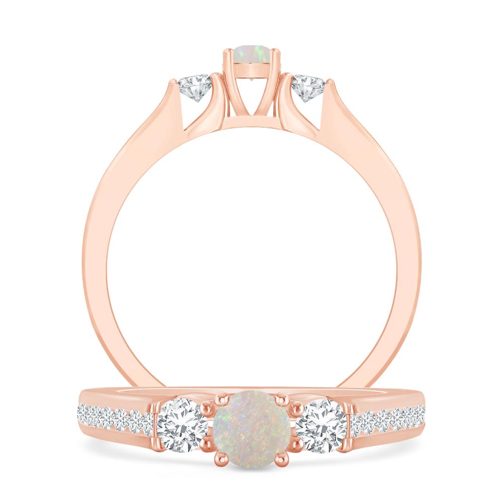 Rose Gold - Opal