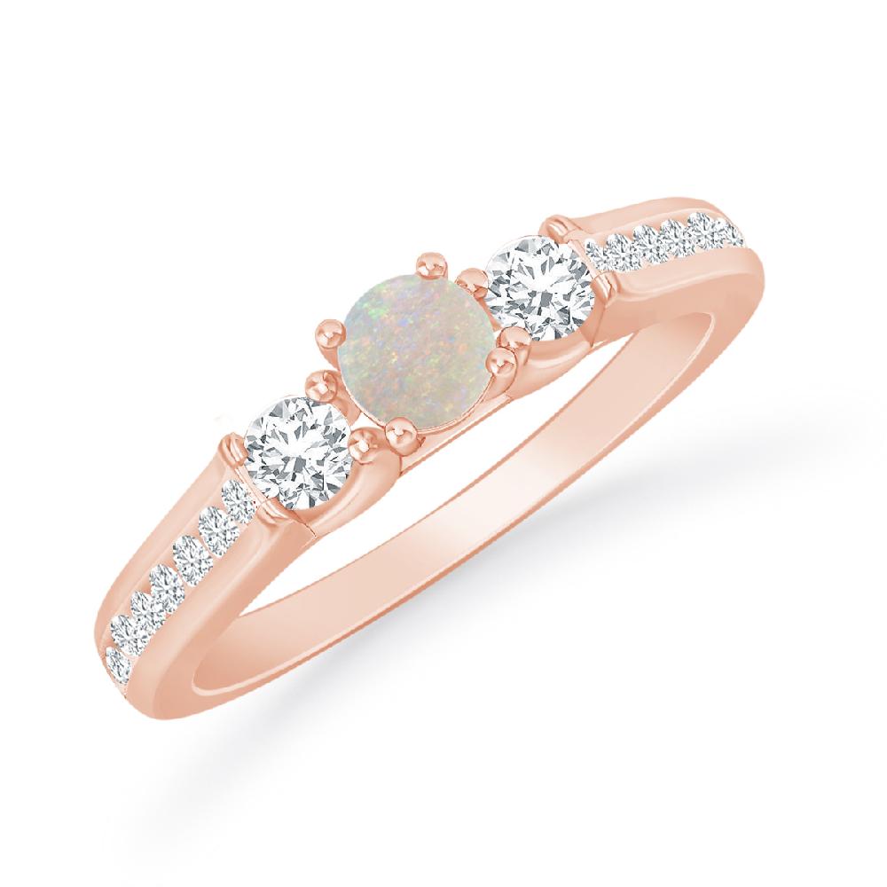 Rose Gold - Opal