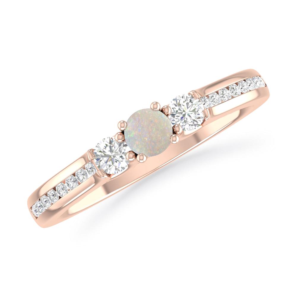 Rose Gold - Opal