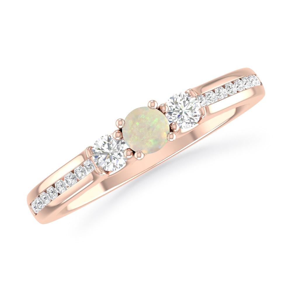 Rose Gold - Opal