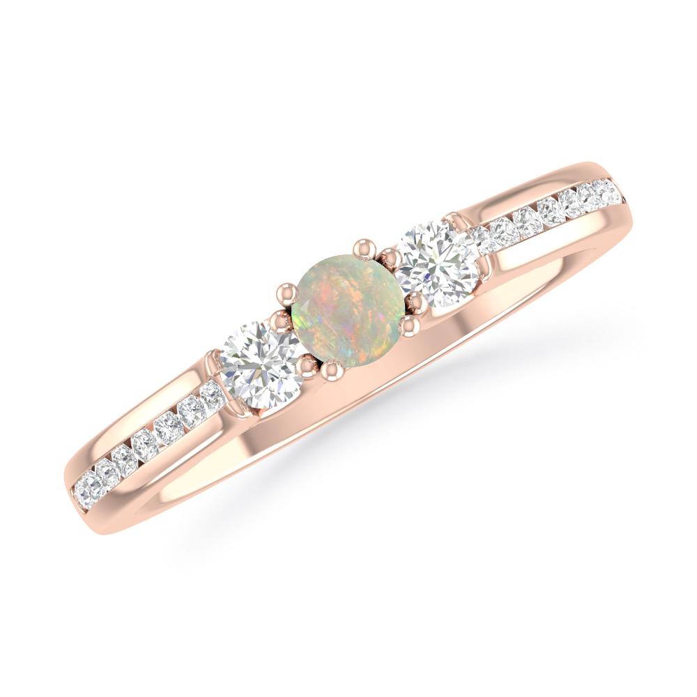 Rose Gold - Opal