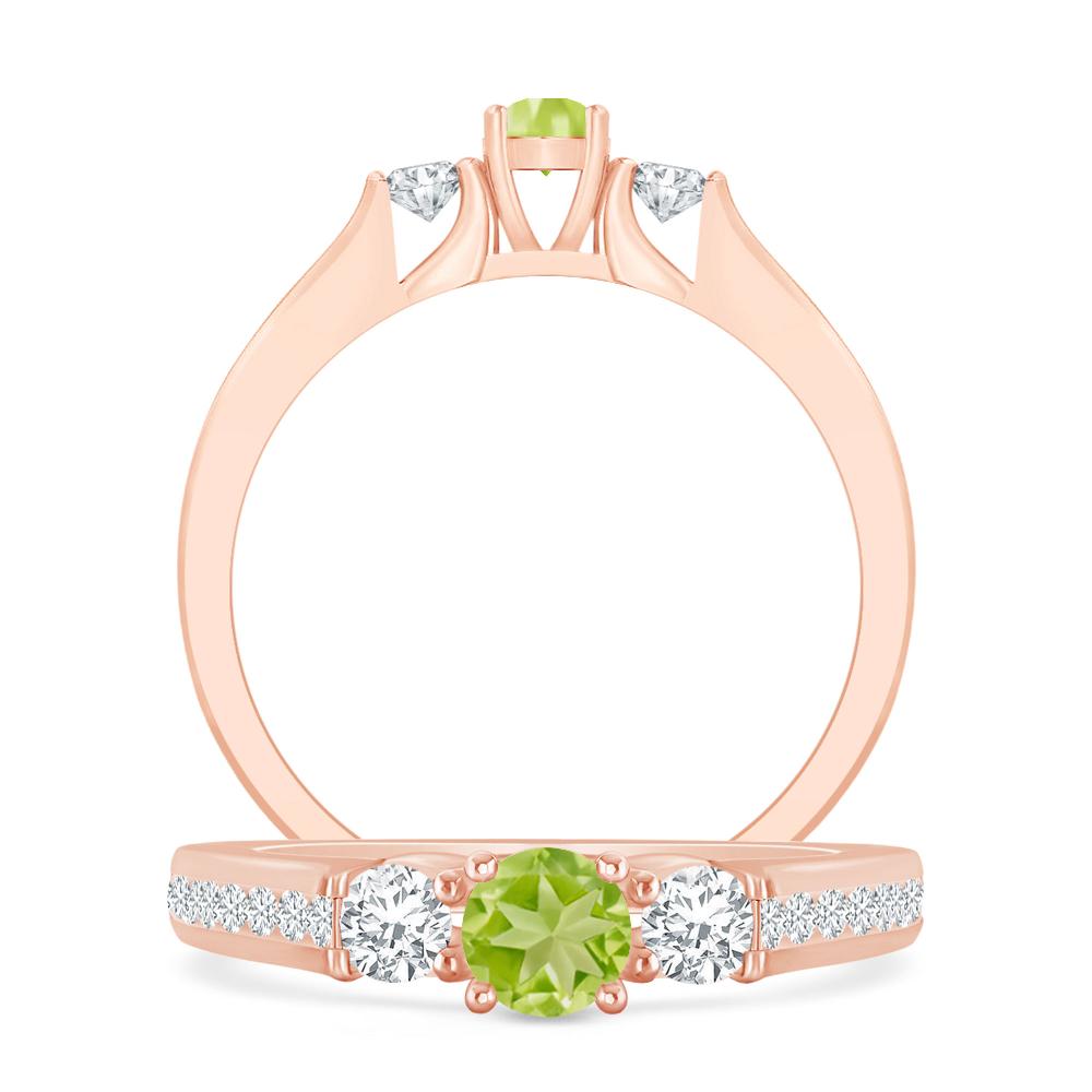 Rose Gold - Peridot