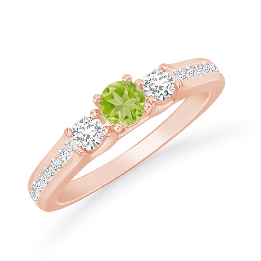 Rose Gold - Peridot