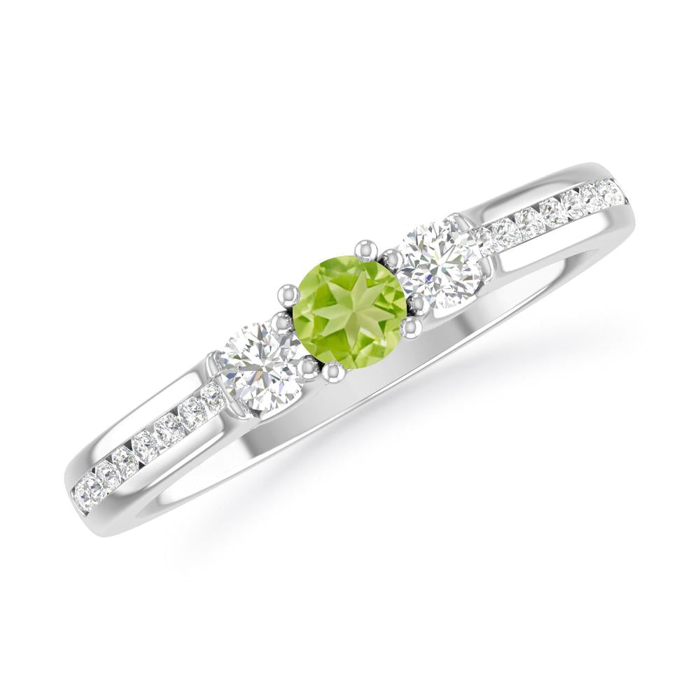 White Gold - Peridot