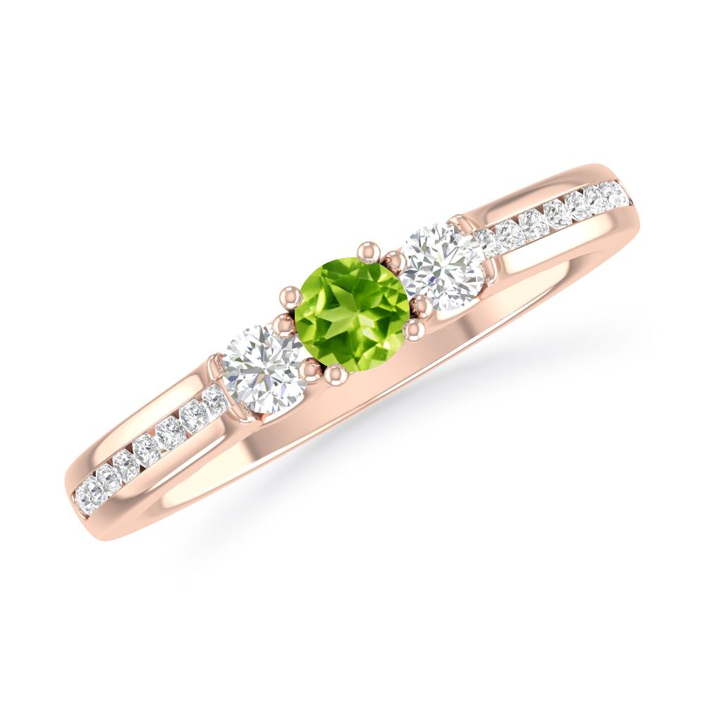 Rose Gold - Peridot