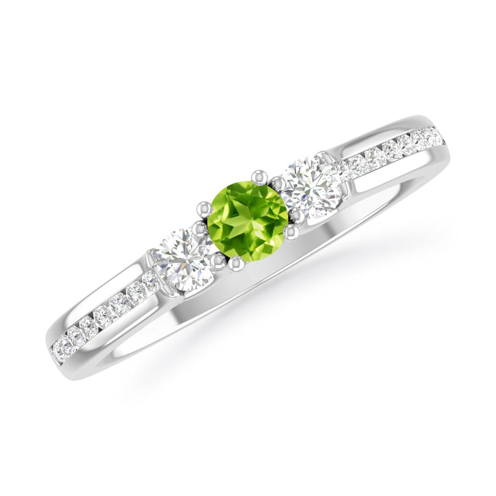 White Gold - Peridot