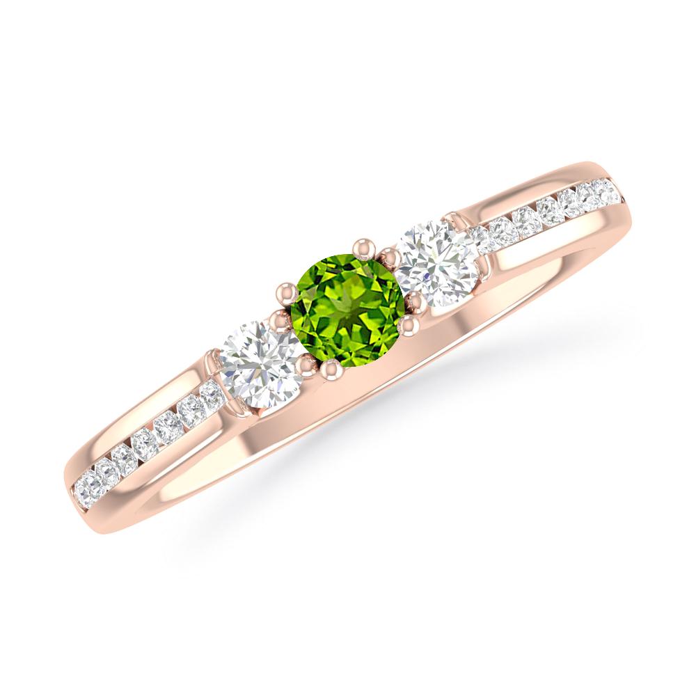 Rose Gold - Peridot