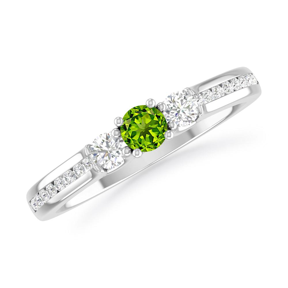 White Gold - Peridot