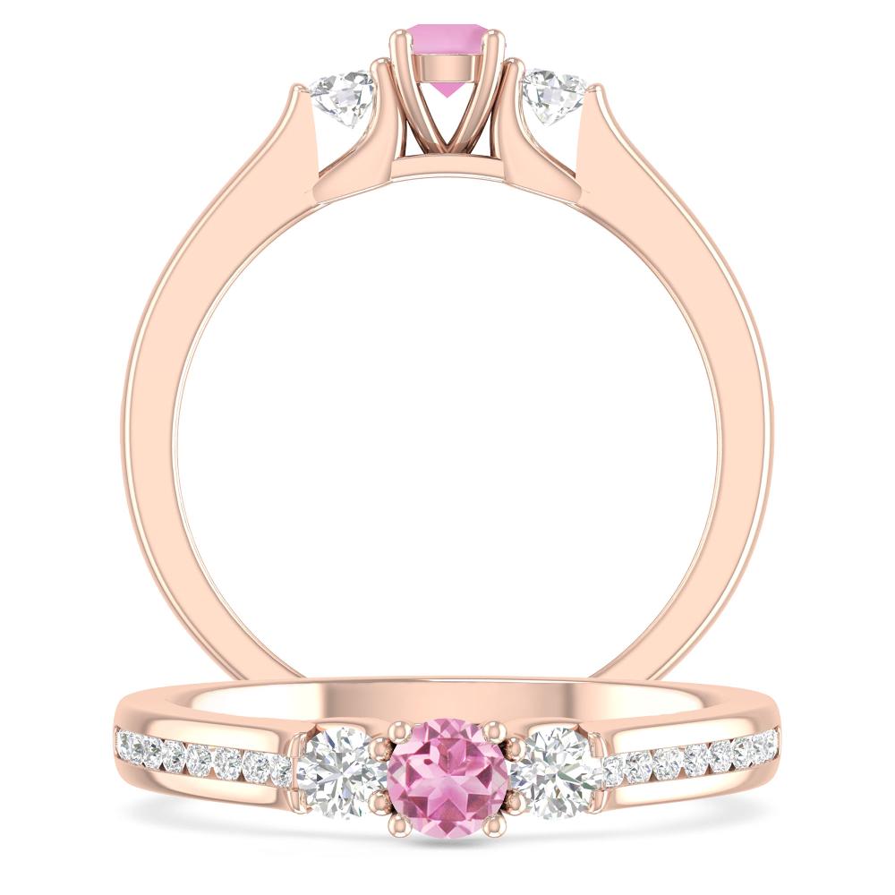 Rose Gold - Pink Tourmaline