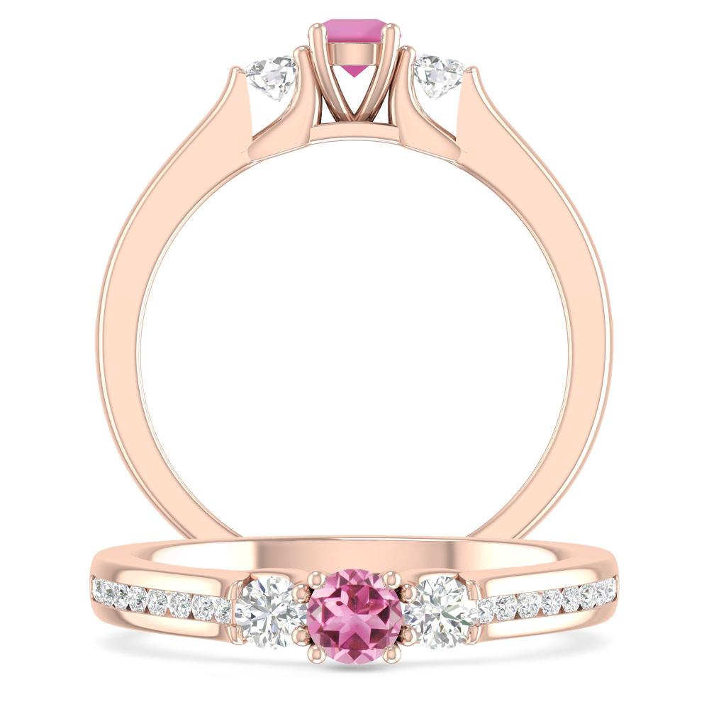 Rose Gold - Pink Tourmaline