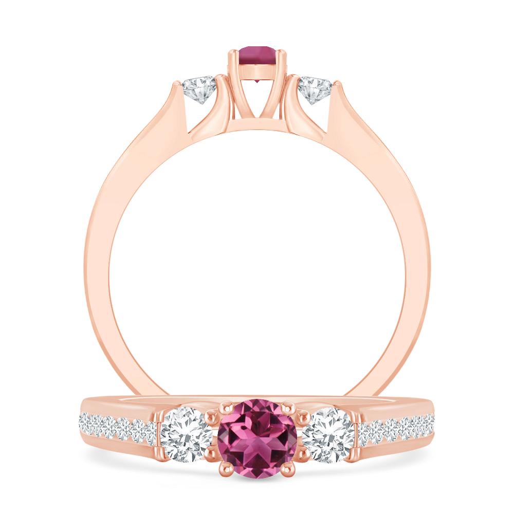 Rose Gold - Pink Tourmaline