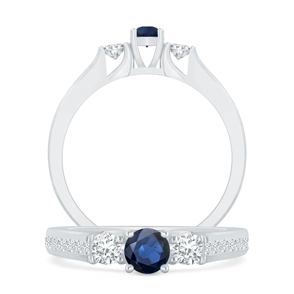 White Gold - Sapphire