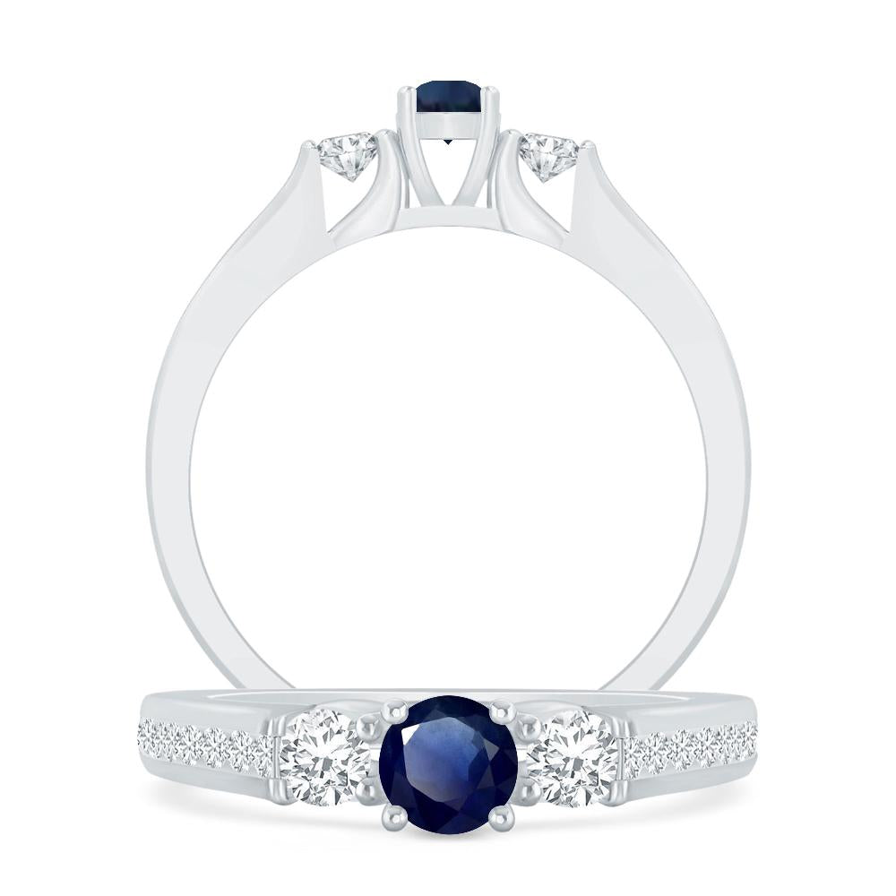 White Gold - Sapphire