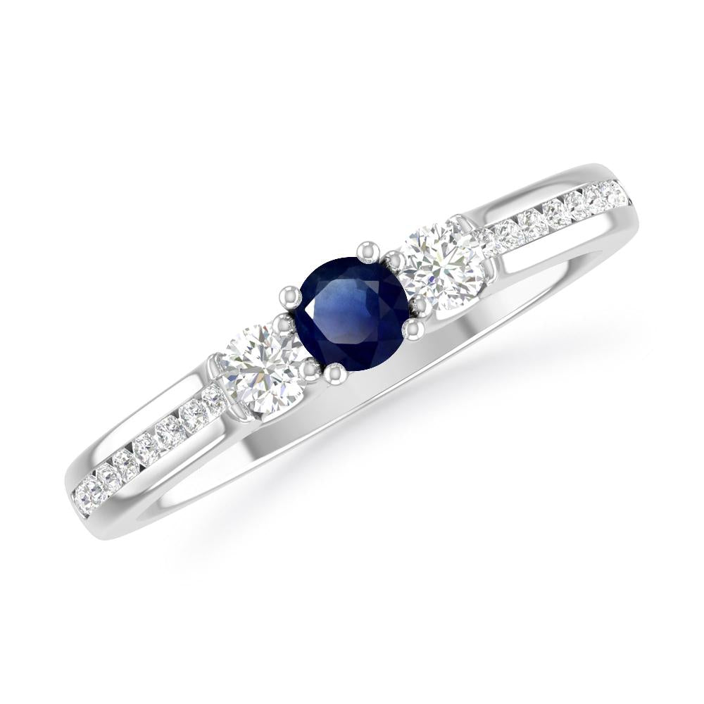 White Gold - Sapphire