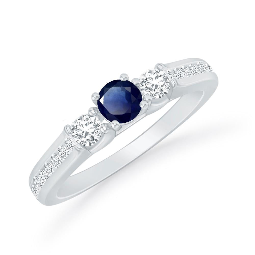 White Gold - Sapphire