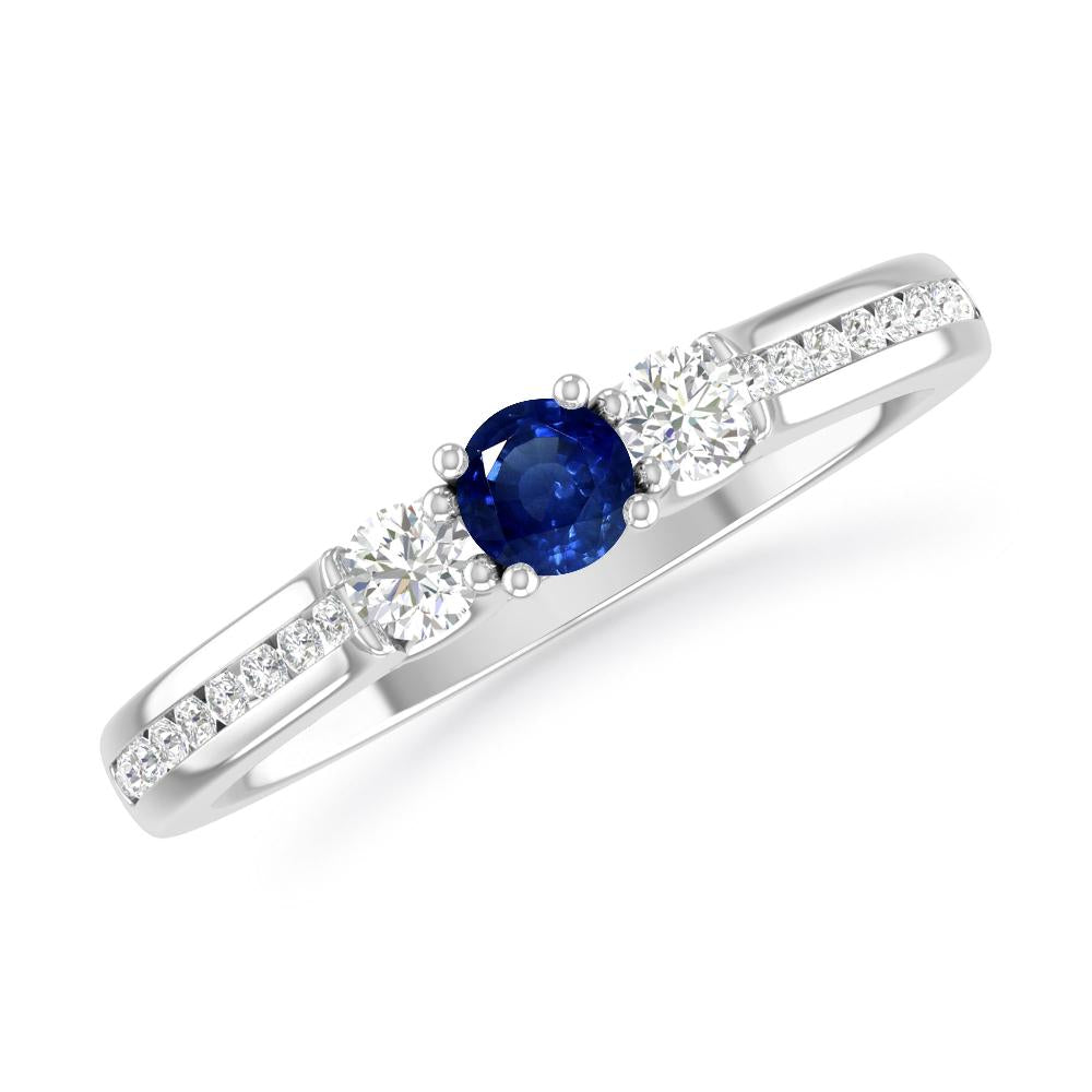 White Gold - Sapphire