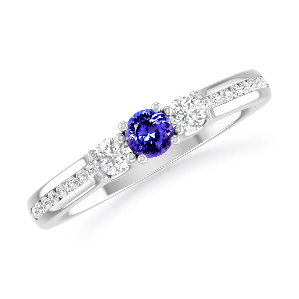 White Gold - Tanzanite