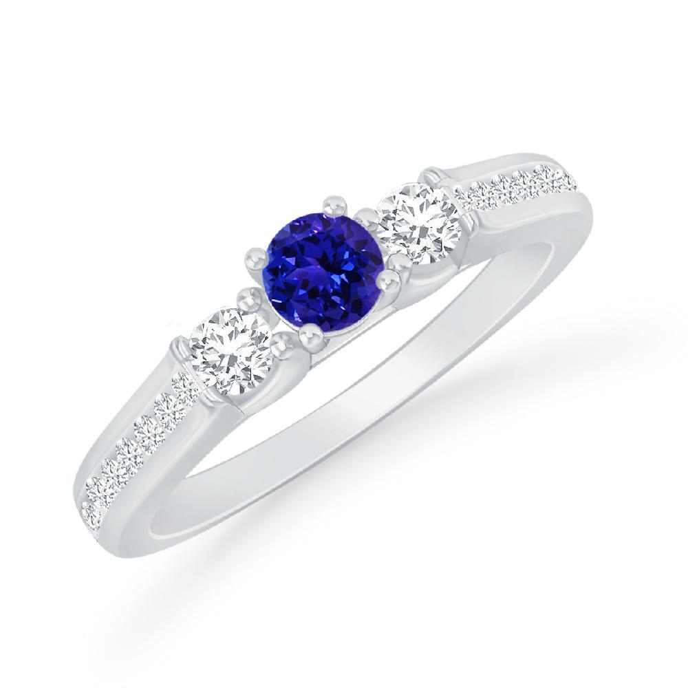 White Gold - Tanzanite