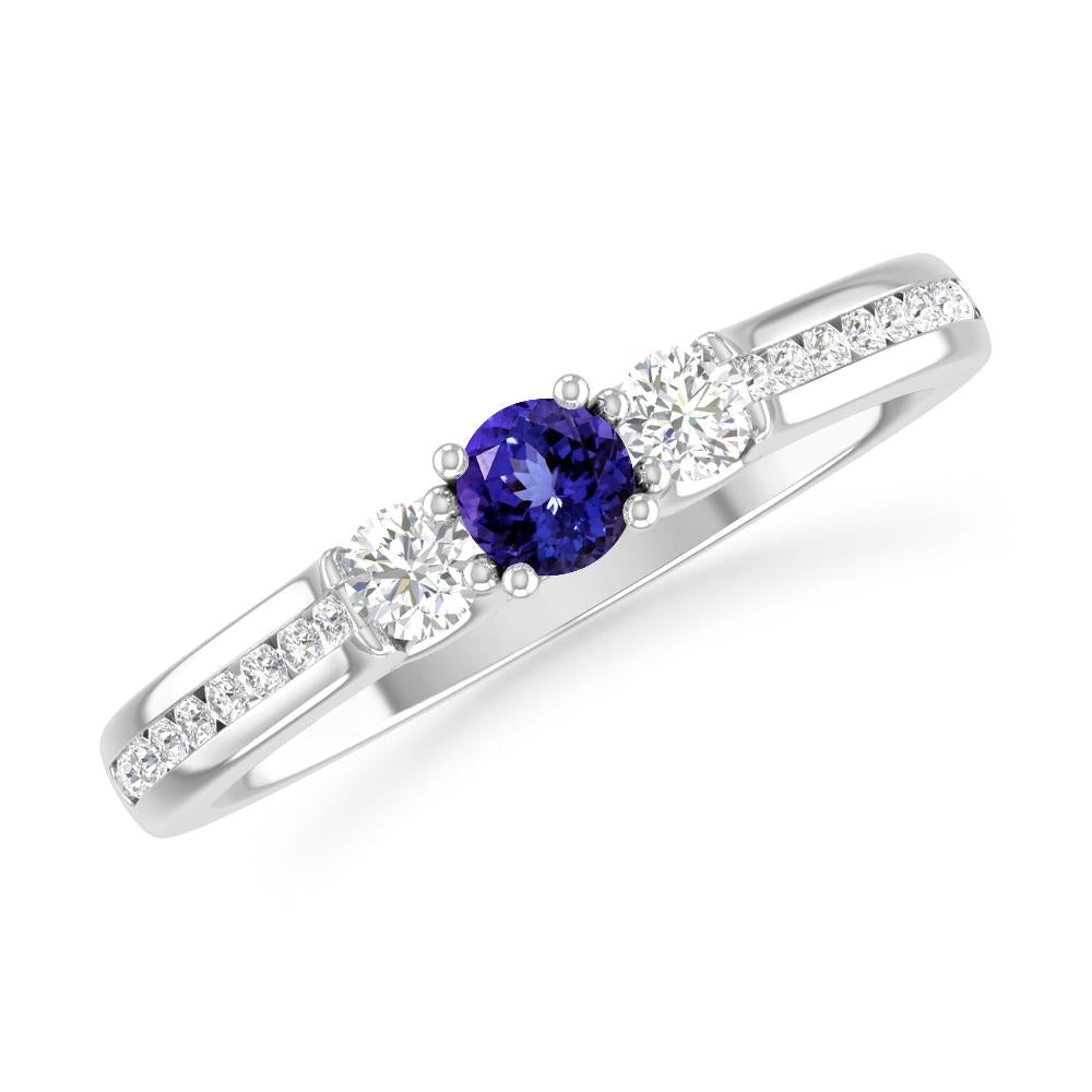 White Gold - Tanzanite