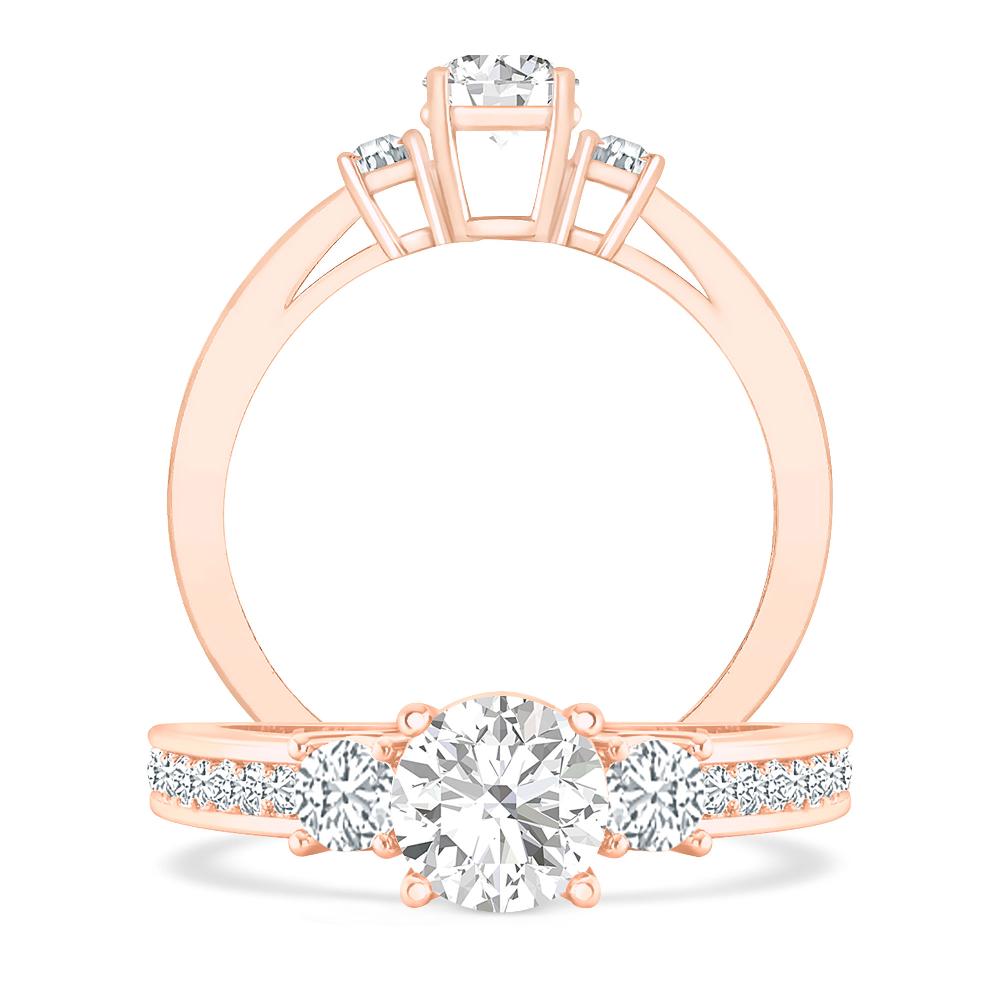 Rose Gold - Diamond