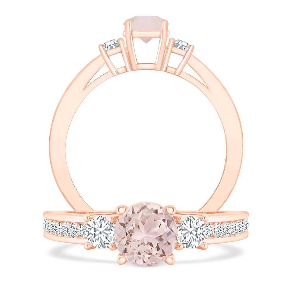 Rose Gold - Morganite