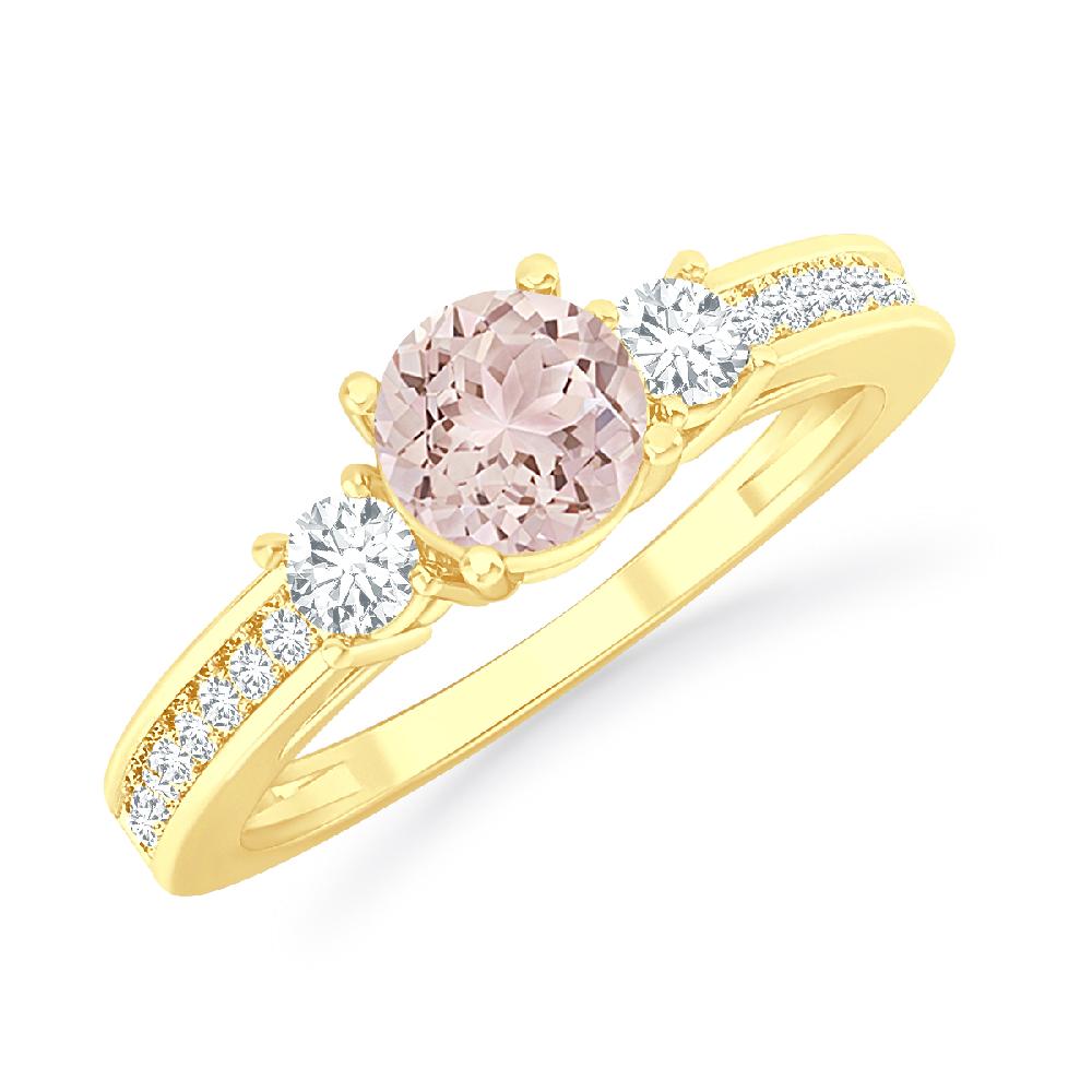 Yellow Gold - Morganite