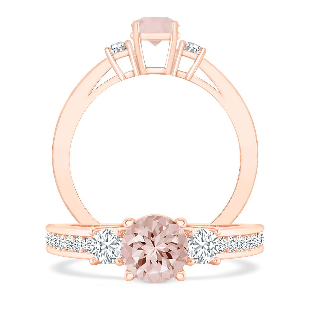 Rose Gold - Morganite