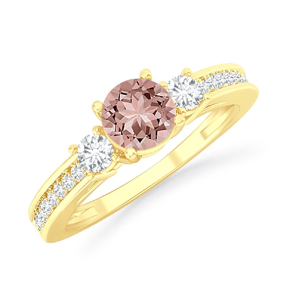 Yellow Gold - Morganite