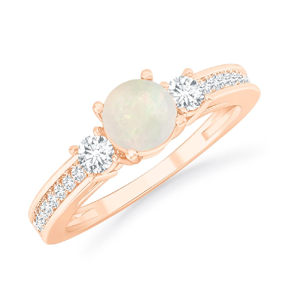 Rose Gold - Opal