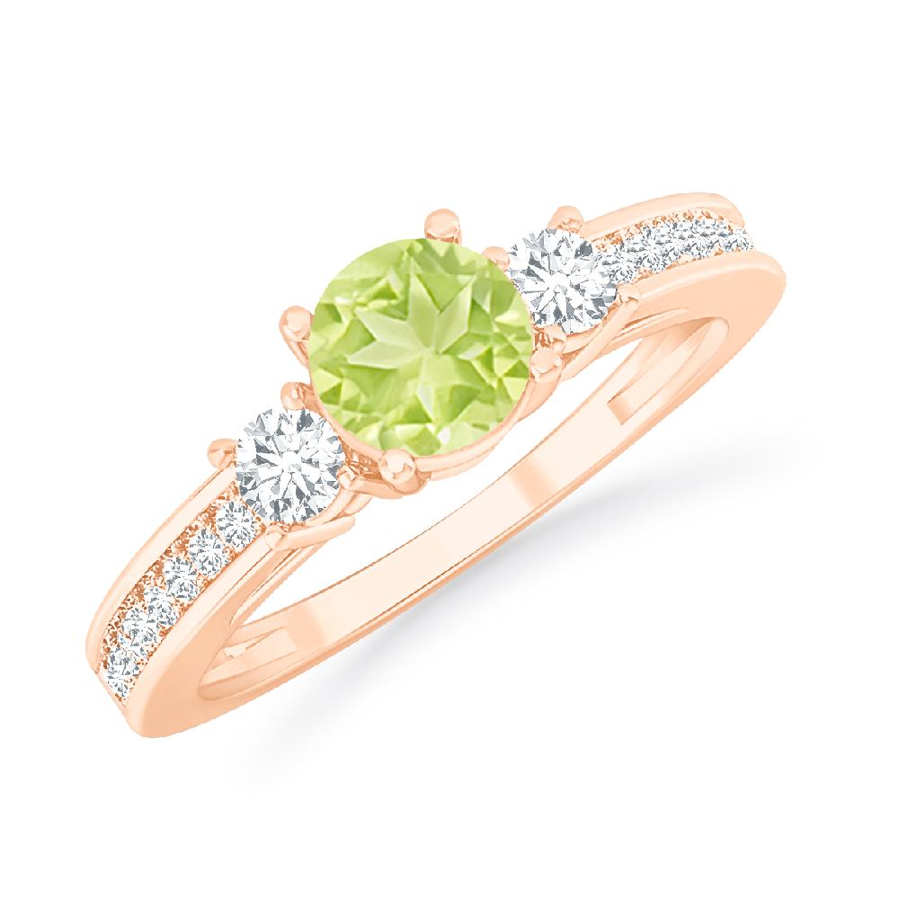 Rose Gold - Peridot