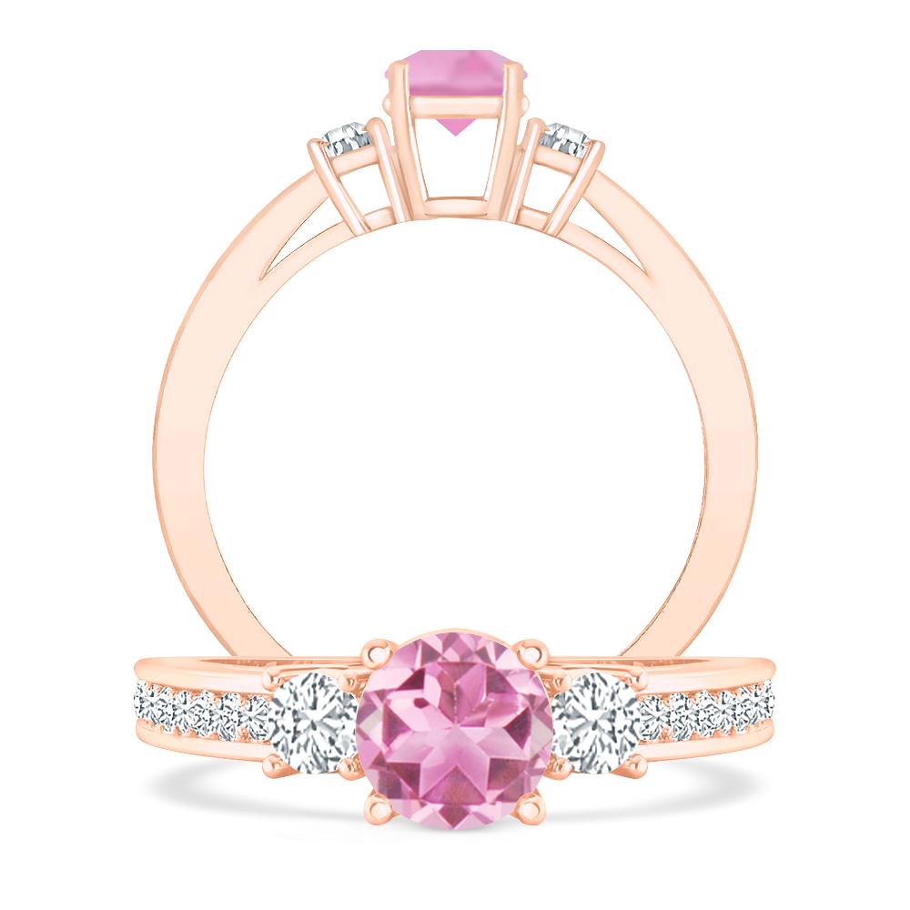 Rose Gold - Pink Tourmaline