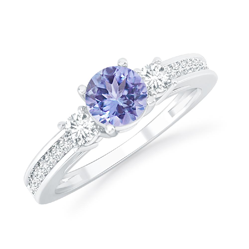 White Gold - Tanzanite