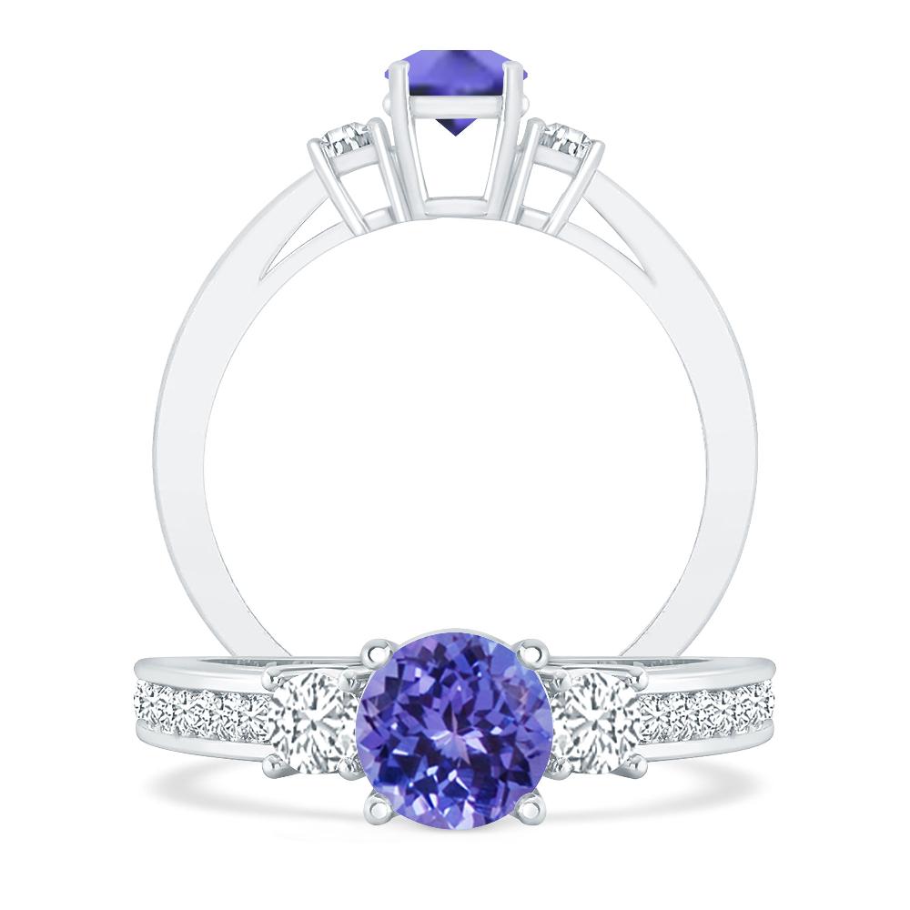 White Gold - Tanzanite