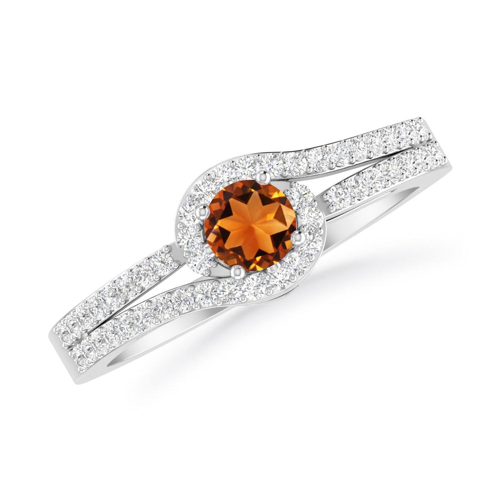 White Gold - Citrine