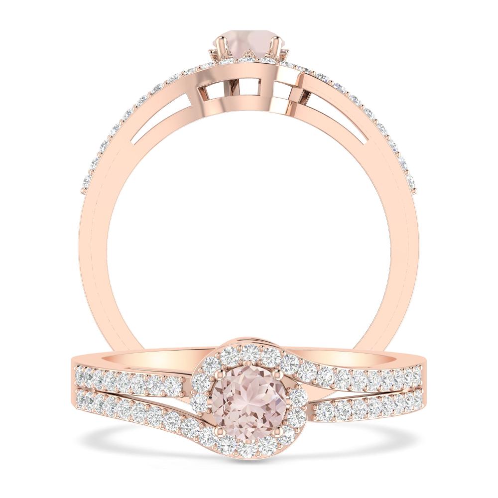 Rose Gold - Morganite