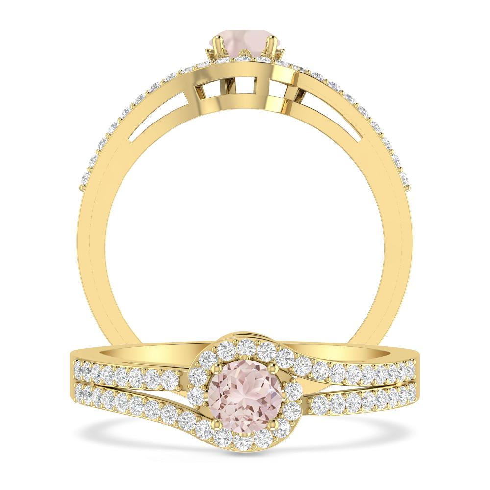 Yellow Gold - Morganite