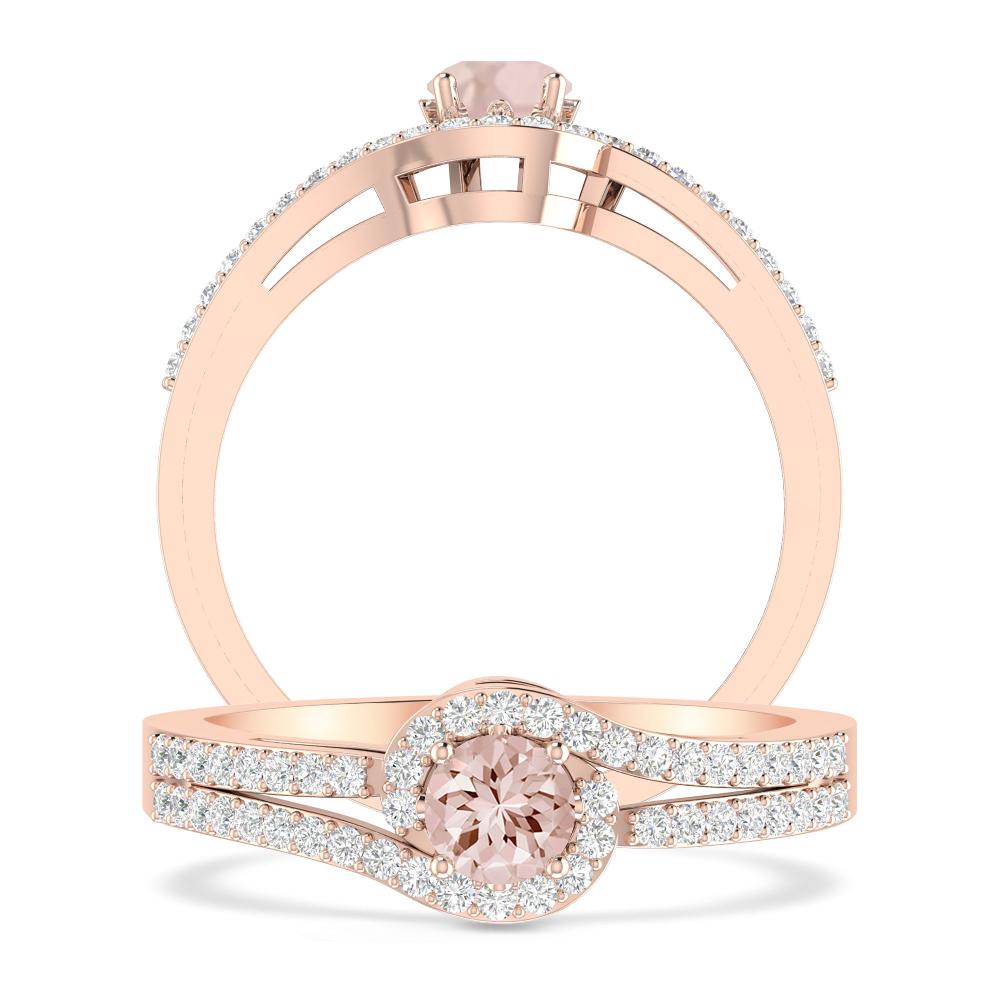 Rose Gold - Morganite