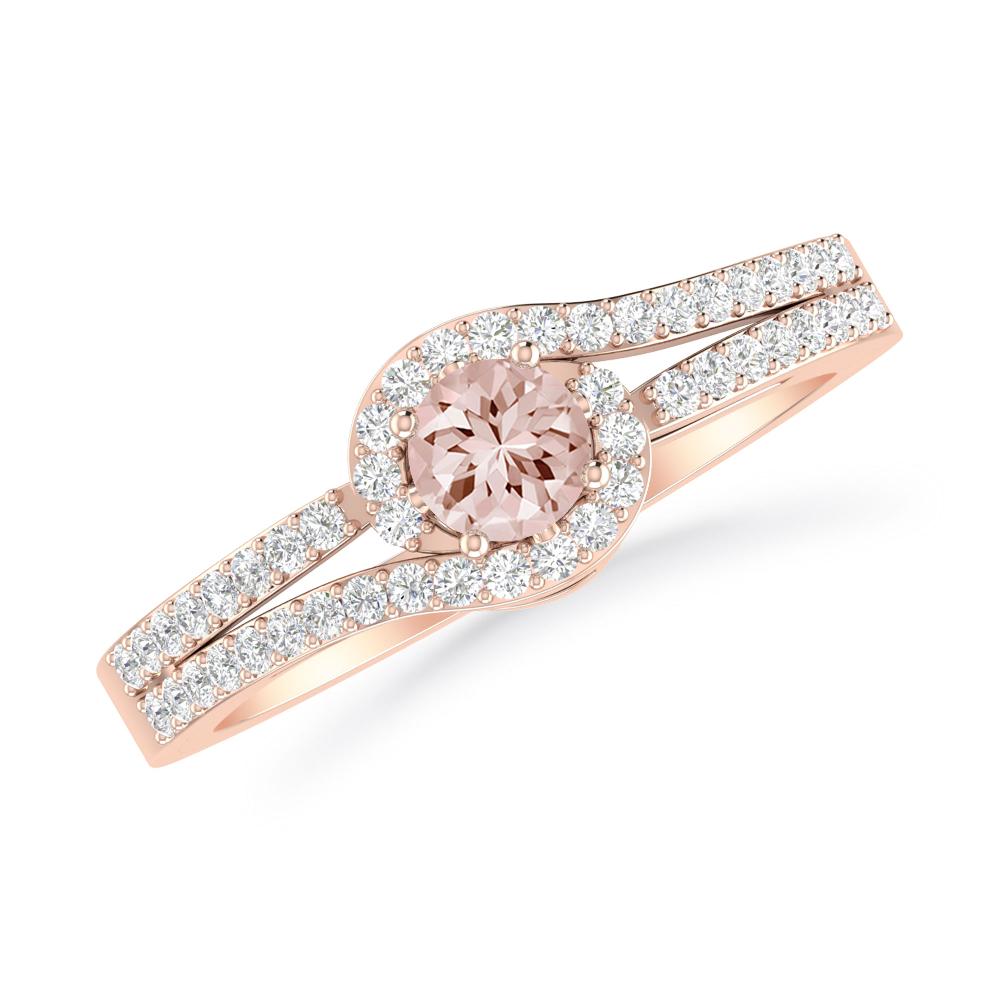 Rose Gold - Morganite