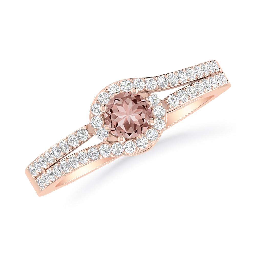 Rose Gold - Morganite