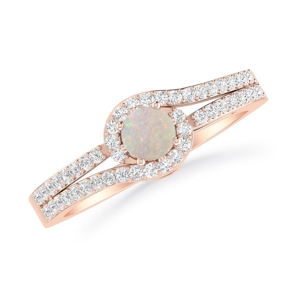 Rose Gold - Opal