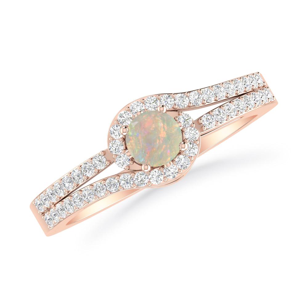 Rose Gold - Opal