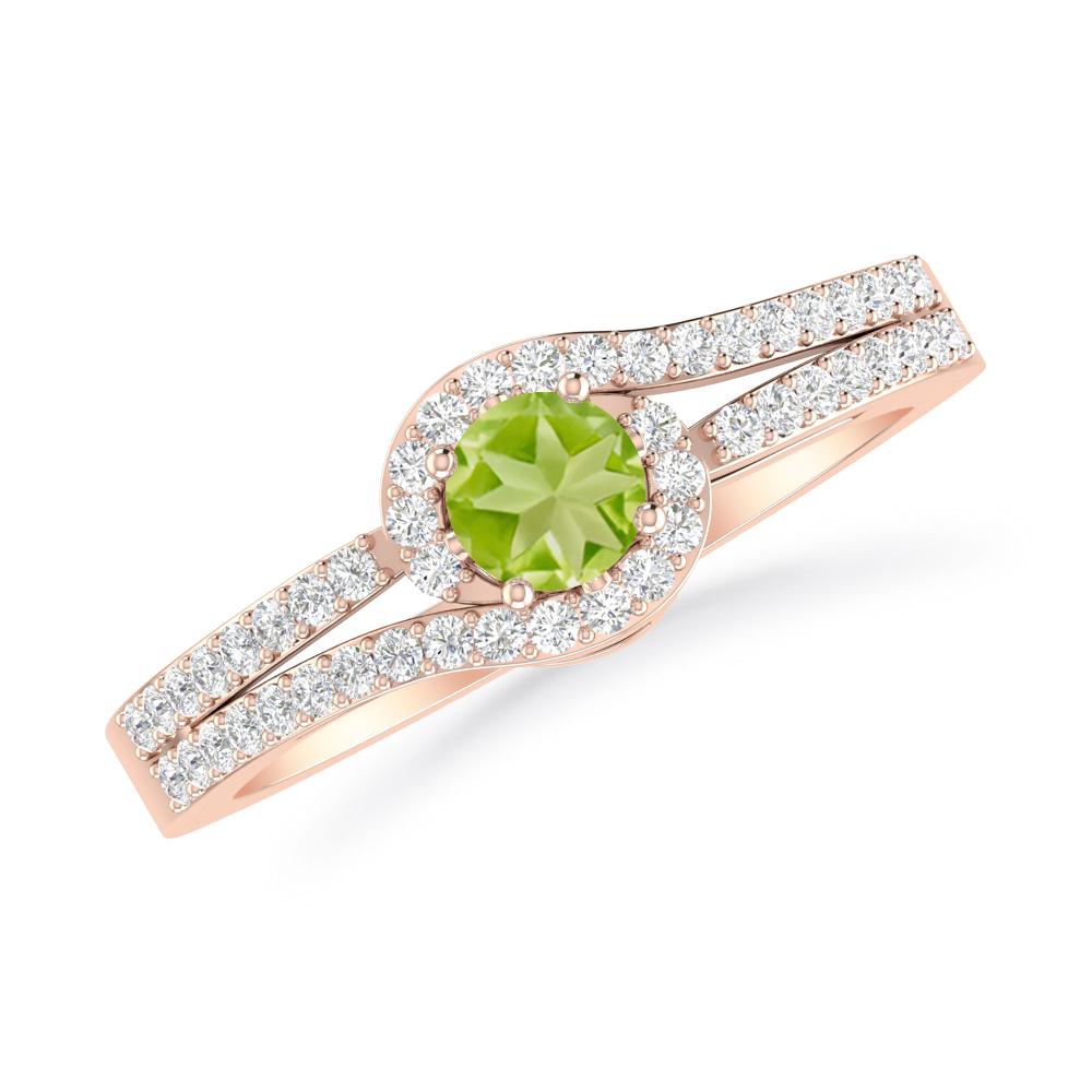 Rose Gold - Peridot