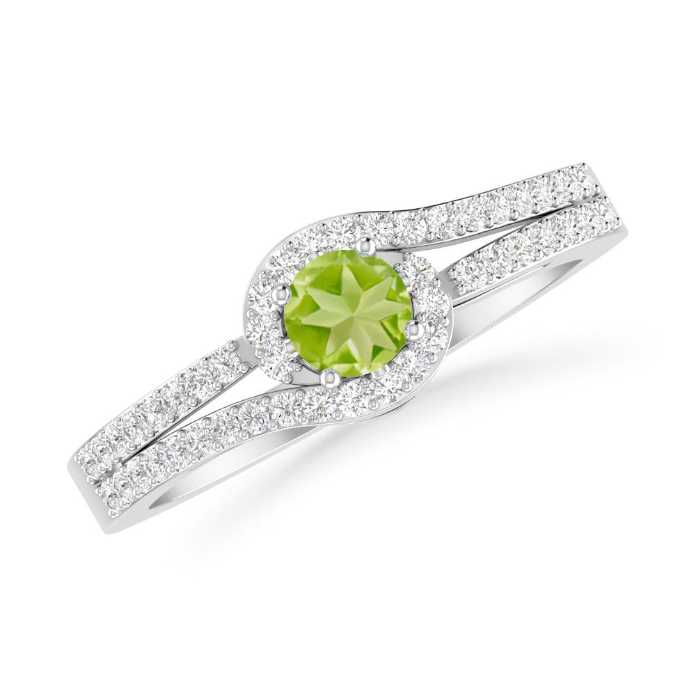 White Gold - Peridot