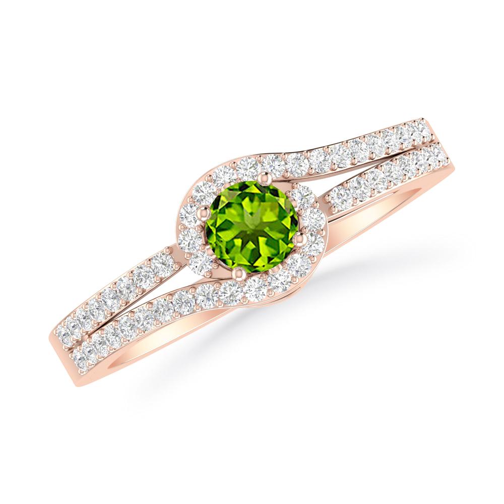 Rose Gold - Peridot